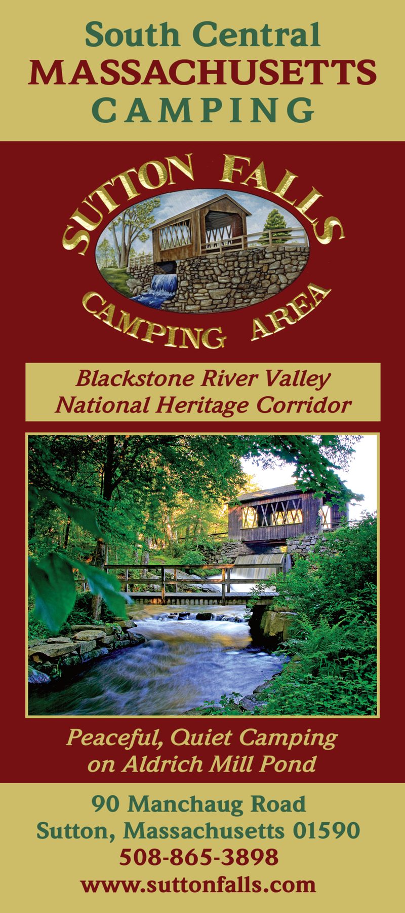 Sutton Falls rack card, 2026